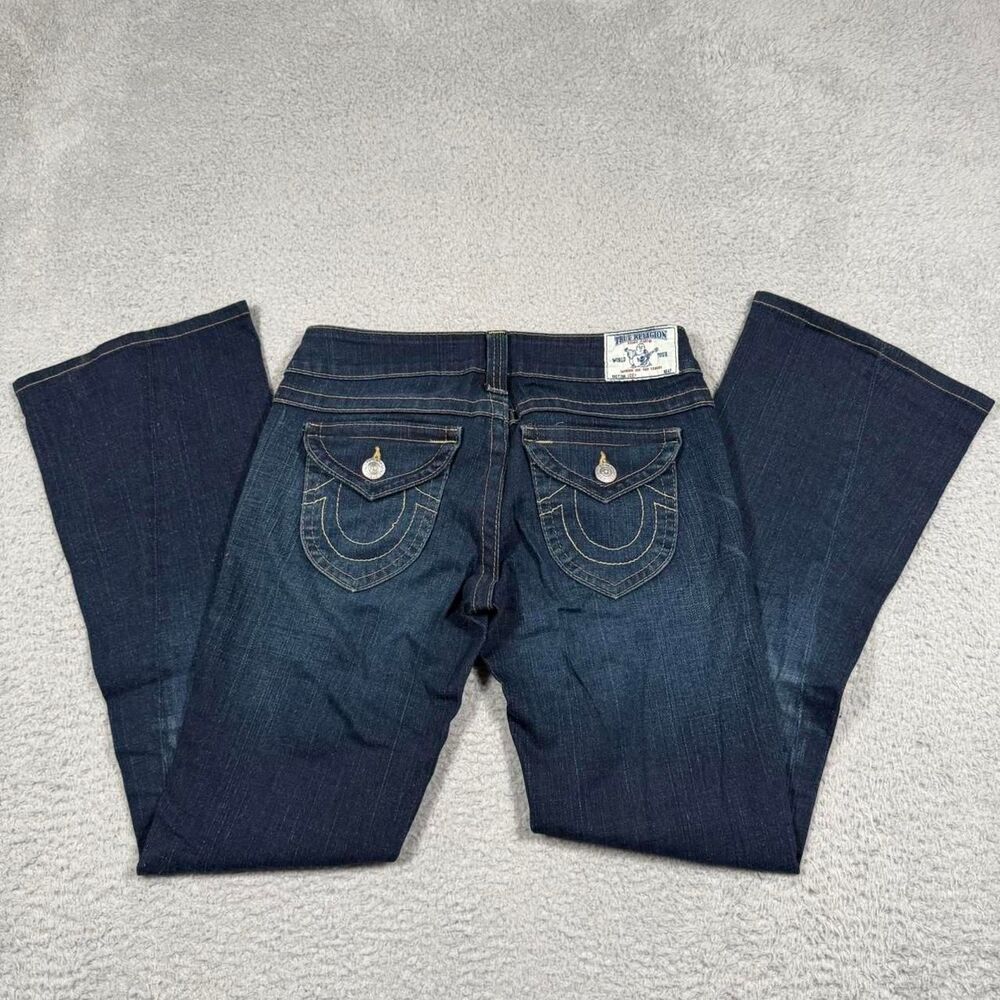 True-religion Women's Blue and Navy Jeans